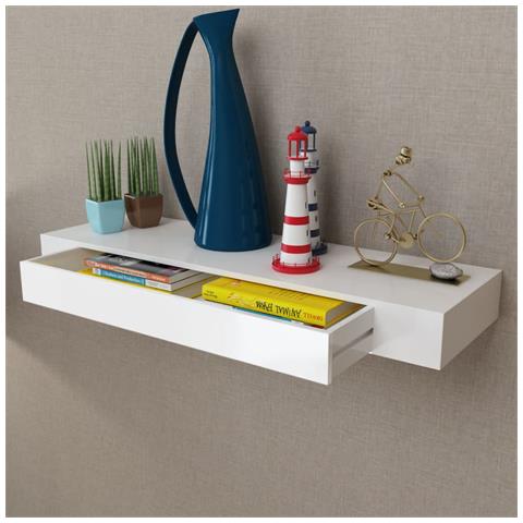 Lusso Casadino - Mensola Per Pareti Nera In Mdf Per Libri/dvd - Foto 6