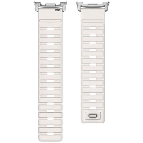 Cinturino Compatibile Con Samsung Galaxy Watch8, Silicone Magnetico Con Chiusura In Acciaio Inossidabile 316, Design Confortevole E Regolabile White - Foto 1