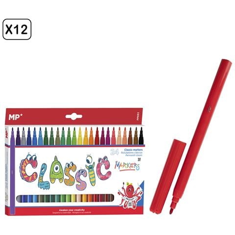 12 Pacchi Di Marcatori Classici 24 Pz. - Foto 1