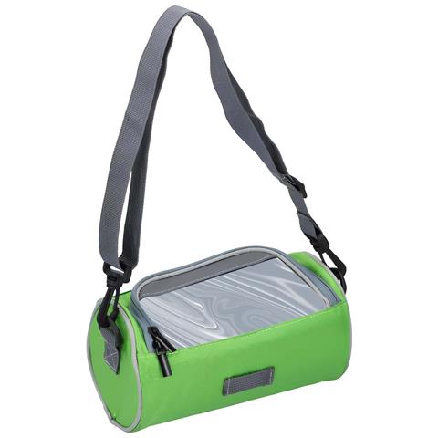 Borsa Da Bicicletta Con Tasca Impermeabile Per Smartphone, Verde - Foto 1