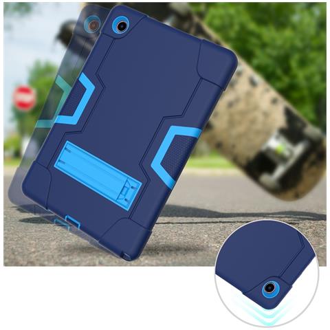 Custodia Per Samsung Galaxy Tab A 10.1"" Armored Con Supporto Blu - Foto 2