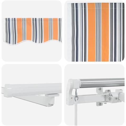 Tenda Retrattile with 450 × 300 cm Multicolore - Foto 9