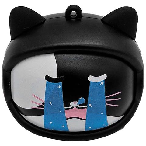 Auricolari Wireless Tws Moody Con 3 Facce Di Gatto Intercambiabili, Nero - Foto 1