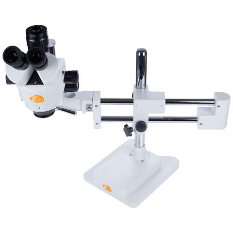Mikroscopio Stereoscopico Trinoculare Jupiter Pro Msjp-t-sdms1 - Zoom 7x-45x, Display 8"", Illuminatore 56xled, Camera Scorpius - Foto 2