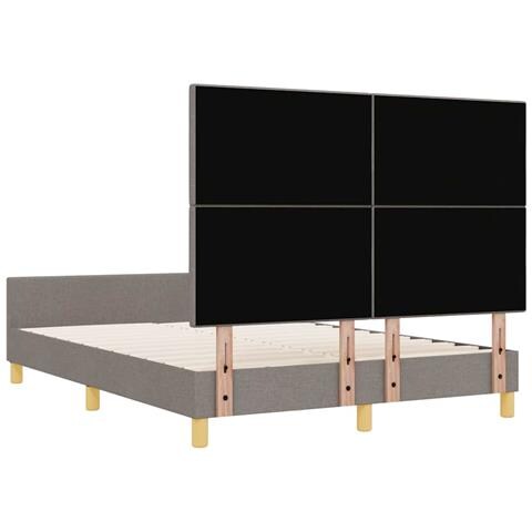 Struttura del letto con testiera Talpa 160 x 200 cm Tessuto - Foto 9
