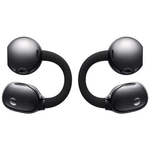 FreeClip 2 Black, cuffie open-ear con design innovativo e in colorazione nera. Compatibili con iOS, Android e Windows. Fino a 38 ore di autonomia. - Foto 2
