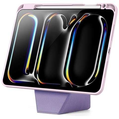 Cover per iPad Pro 11 (2024) - Pelle /PU, Rosa - Foto 2