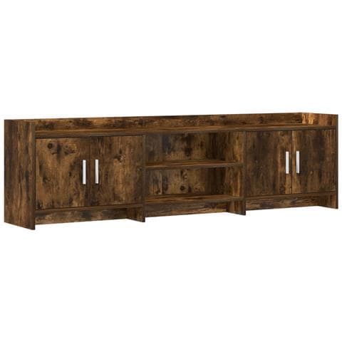 Mobile TV 168 x 33 x 47 cm Rovere Fumo Legno ingegnerizzato - Foto 1