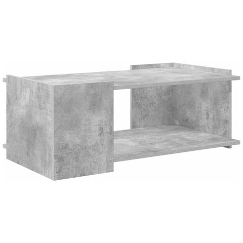 Tavolino da salotto Grigio Cemento 90 x 50 x 33 cm - Foto 1