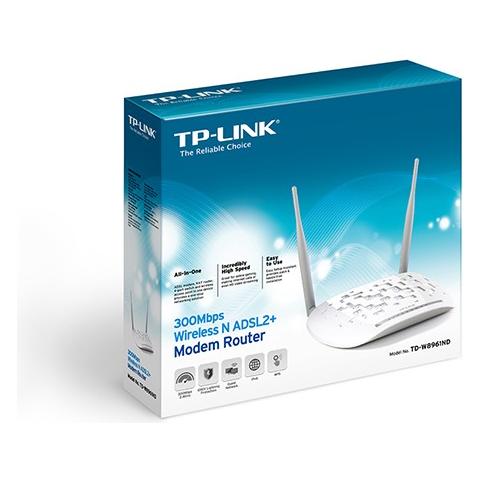 Modem Router TD-W8961ND ADSL2+ Wireless N 300 Mbps 4 Porte Ethernet - Foto 8