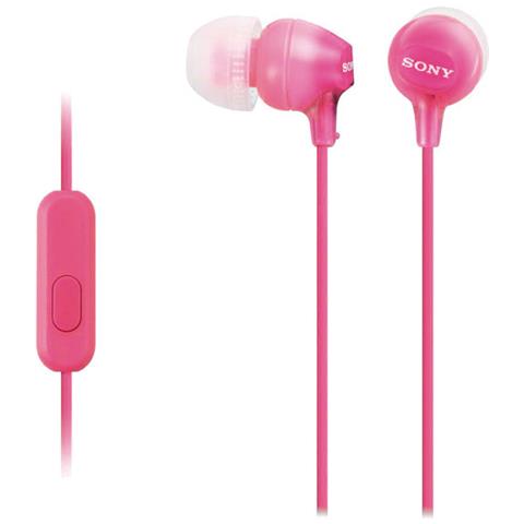 Auricolari con Microfono Cablato Mdr-ex15ap Colore Rosa - Foto 8