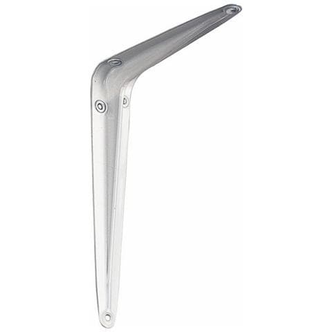 Mensola Nervata In Acciaio Verniciato Bianco 300x250 mm 24pz - Foto 1