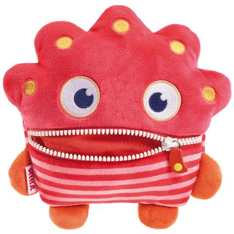 Mika Mostro Felpato Rosa, Rosso - Foto 1