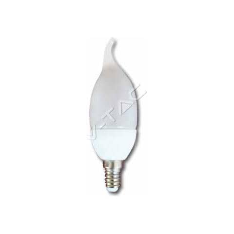 Lampadine Led 4164 E14 Da 4w Candela Fiamma - Colore: Bianco Caldo Vt-1818tp - Foto 5