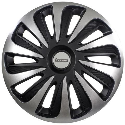 009124 Set Copricerchi, Nero, 17'', Set Di 4 - Foto 3