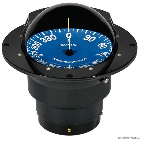Bussola Ritchie Supersport 3""3/4 Bianca / blu - Foto 3