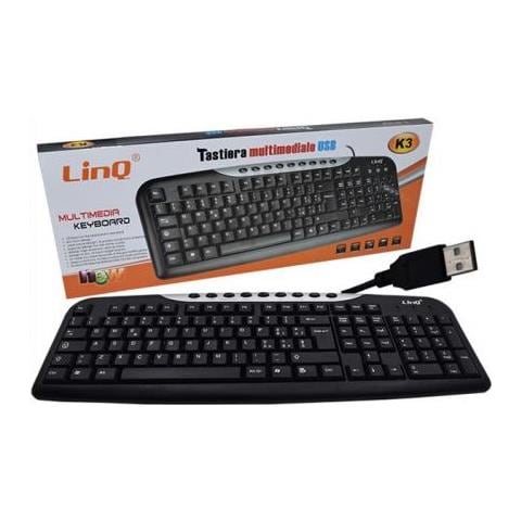 Tastiera USB TASTIERA/LINQ-K3 Colore Multi - Foto 1