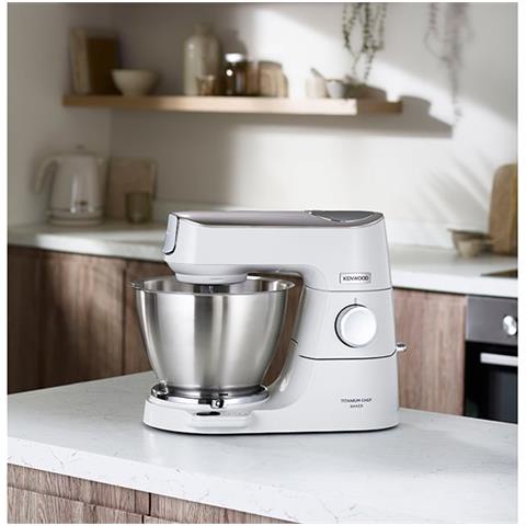 KVC65.001WH robot da cucina 1200 W 5 L Stainless steel, Bianco Bilance incorporate - Foto 5