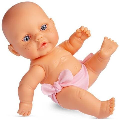 Baby Doll Neonato 22 Cm Bambina Vinile / tessile Rosa - Foto 1