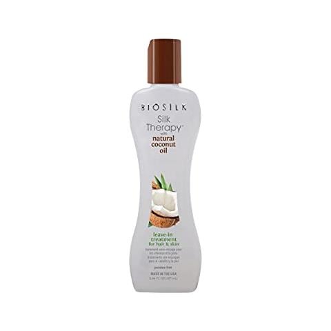 Terapia Biosilk Con Trattamento Senza Risciacquo All'olio Di Cocco Naturale, 564 Oz - Foto 1