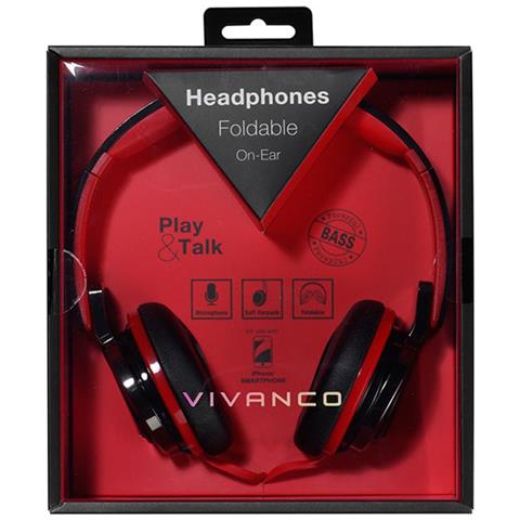 Sr 770 Cuffie Padiglione Auricolare Connettore 3.5 Mm Nero, Rosso - Foto 2