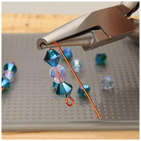 Piers Concavi (cavi) A Punta Tonda Di Beadsmith - Pinza Per Avvolgere E Piegare Il Filo - 127 Mm (5 Pollici) - Testa In Acciaio E Molle A Doppia Balestra - Design E Qualità Europei - Strumento Per La Creazione Di Gioielli - Foto 2