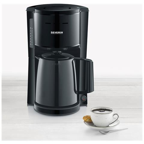 Caffettiera A Filtro Con Caraffa Capacita 8 tazze Colore nero Thermos Ka 9306 - Foto 3