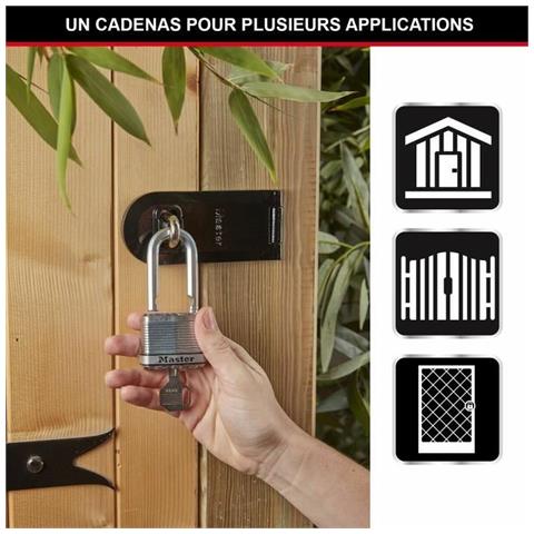 Lucchetto Con Chiave Master Lock (3 Unità) - Foto 5