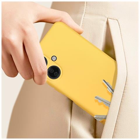 Cover Per Xiaomi Redmi 13c Semirigida Opaca Antimacchie Cordino - Foto 5