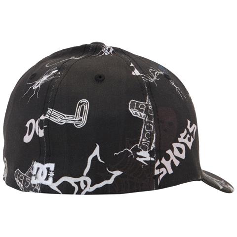 Cap Star Stretch Fit Hat Adyha04195-xkwb, Unisex, Nero, S/m - Foto 2