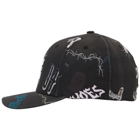Cap Star Stretch Fit Hat Adyha04195-xkwb, Unisex, Nero, S/m - Foto 3