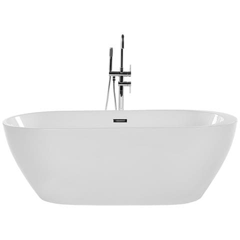 Vasca Da Bagno Freestanding Nevis 160 X 75 Cm Bianco - Foto 2