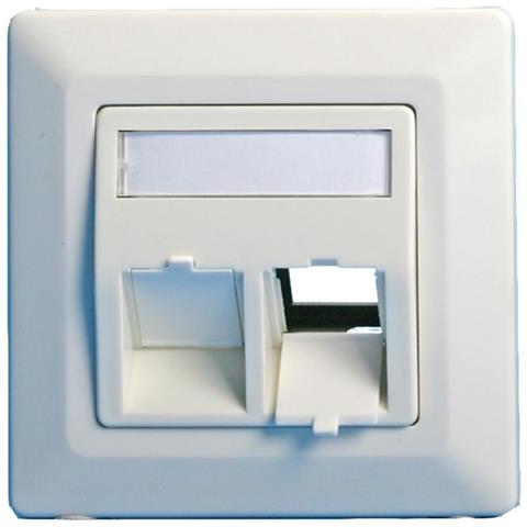 LVN126188 Placca copripresa e copri interruttori Bianco - Foto 1