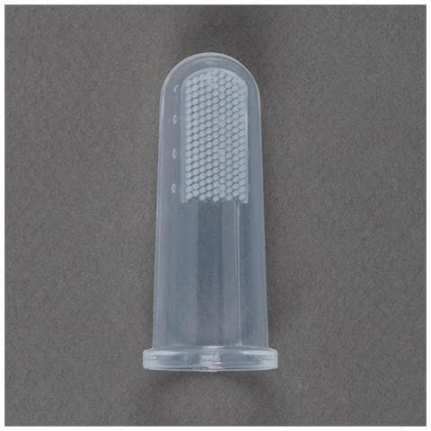 Spazzolino Da Denti Da Dito In Silicone Per Neonato, Trasparente - Foto 2