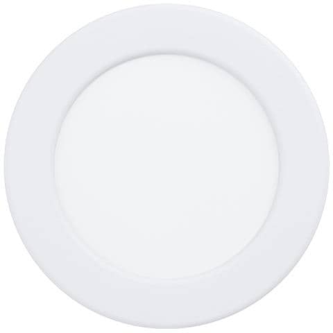 Faretto Ad Incasso Moderno Fueva 5 Acciaio Bianco Led Integrato 5,5w 3000k - Foto 1