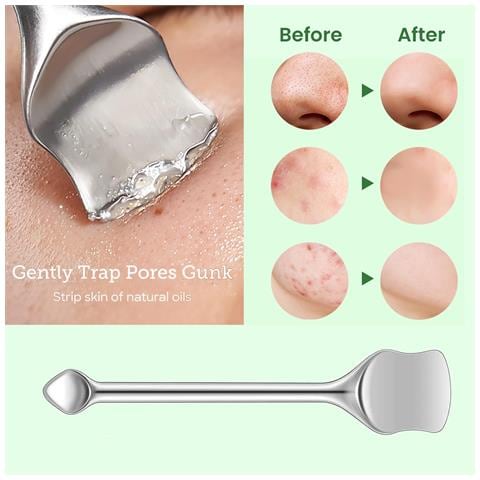 Kit Di Strumenti Di Bellezza In Acciaio Inossidabile Da 10 Pezzi Per La Cura Della Pelle - Foto 2