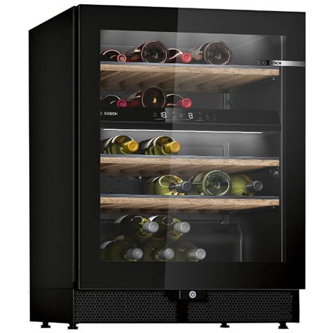 Cantinetta Vino KWK16ABGB a Libera Installazione con Doppia Temperatura Capacità 44 Bottiglie Classe G Colore Nero - Foto 1