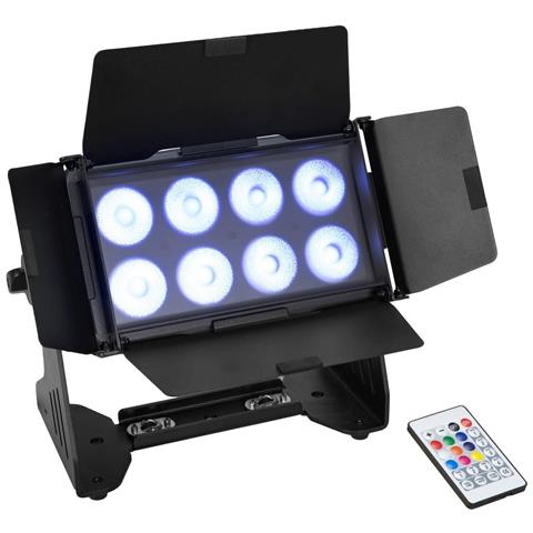 Akku Multiflood Ip 8x10w Rgbw Wash Crmx (41606258) - Foto 1