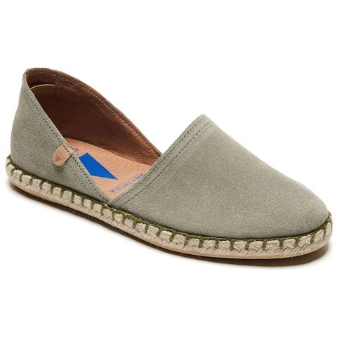 Carmen Serraje Bosco Flats Scarpe Basse Pelle Scamosciata /nabuk Scarpe Donna Verde Eu 36, 0300580001-076 - Foto 1