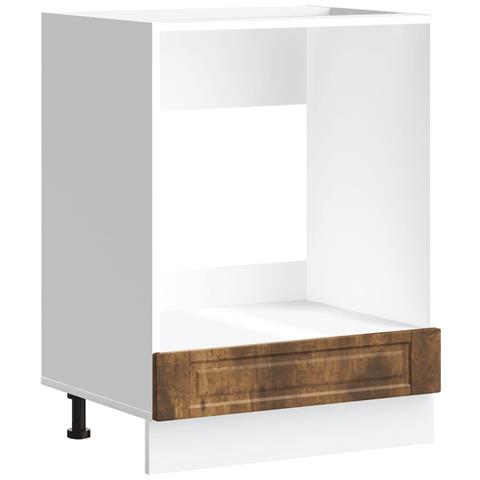 Armadio Per Forno Porto Rovere Fumo In Legno Multistrato - Foto 2