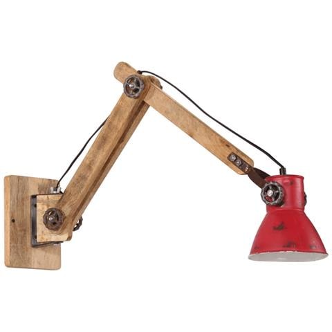 Lampada a Parete 25 W Rosso Anticato 96x15x20 cm E27 - Foto 2