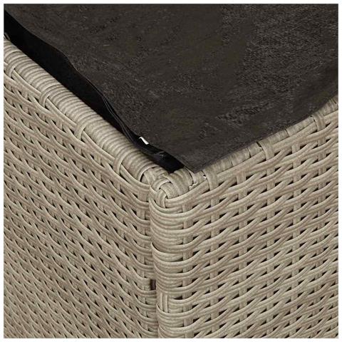 Scatola di Stoccaggio Esterna Grigio chiaro e grigio scuro - Foto 9