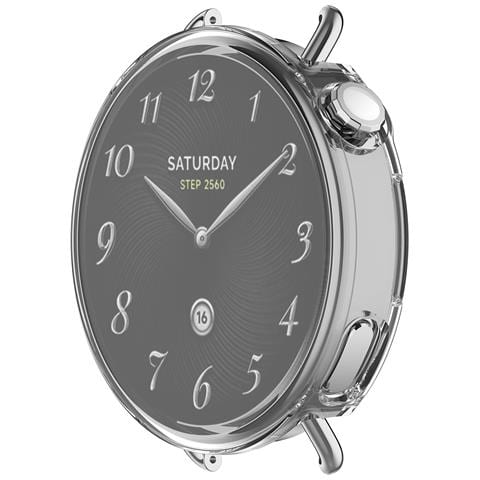 Custodia Protettiva Completa In Tpu Compatibile Con Xiaomi Watch S4 41mm Transparent - Foto 2