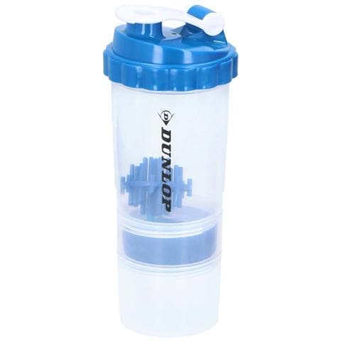 Bottiglia Sportiva 550 Ml Shaker Con Chiusura, Blu - Foto 1