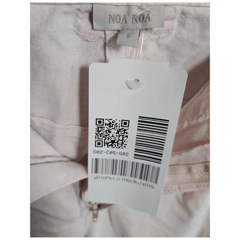 Noa Noa Pantaloni Da Donna Comodi Ed Eleganti Bianchi Taglia S - Foto 2