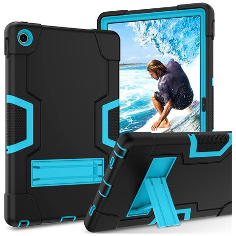 Custodia Per Samsung Galaxy Tab 8 10,5"" Armored Con Supporto Nero - Foto 1