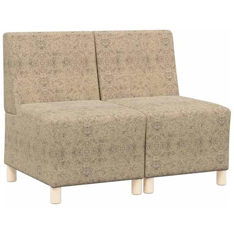 Poltrona Sofa 2 pcs Grigio chiaro 55 x 74 x 82 cm - Foto 1