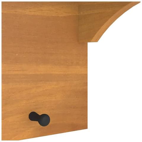 Appendiabiti da Parete SANDNES 43x30x42 cm in Legno di Pino - Foto 9