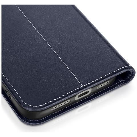 Custodia A Portafoglio Per Iphone 16 Pro Max In Pelle Premium Con Funzione Stand - Foto 2