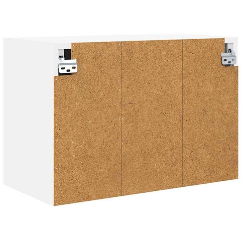 Armadio pensile con porta Riga 2 pcs Bianco 60 x 31 x 40 cm - Foto 9